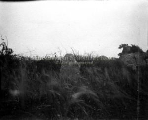 Betilo mammellato nuragico di Tamuli (Foto Thomas Ashby 1907)